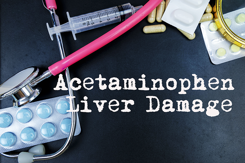 Graphic of acetaminophen