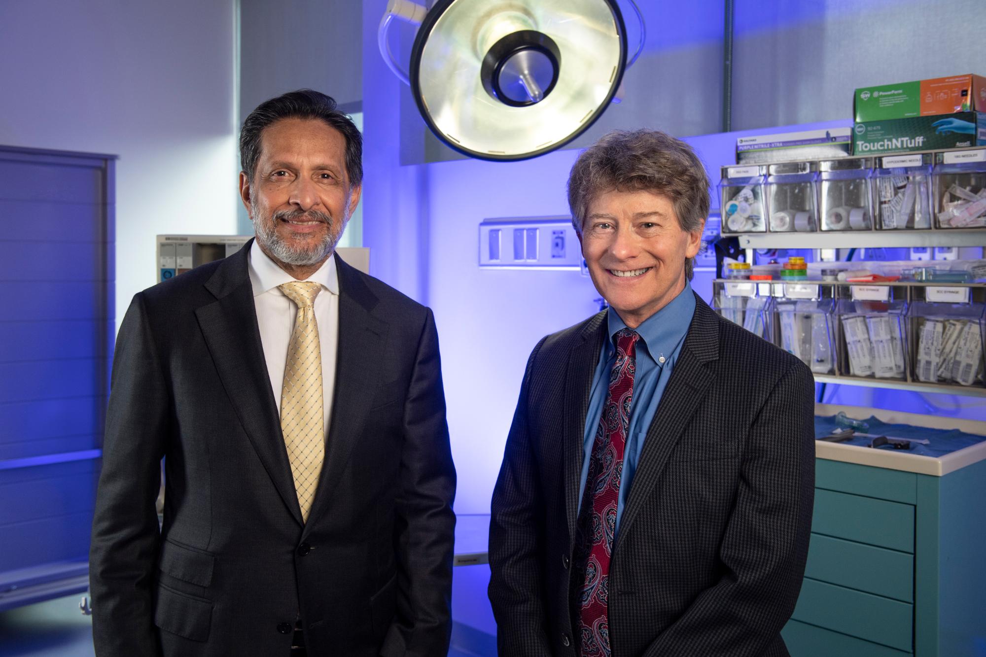 Dr. Arun Sanyal and Dr. Todd Stravitz